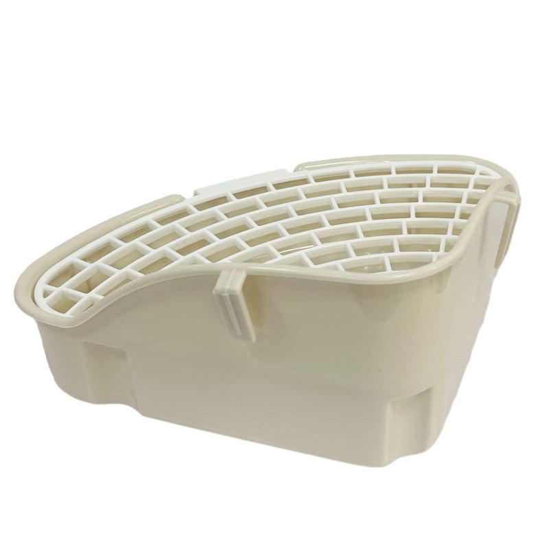 GOLDEAL Small Animal Corner Litter Box, Cage Potty Trainer for Hamster, Rabbit, Guinea Pig, Ferret, Gerbil, Chinchilla (1) - Image 5